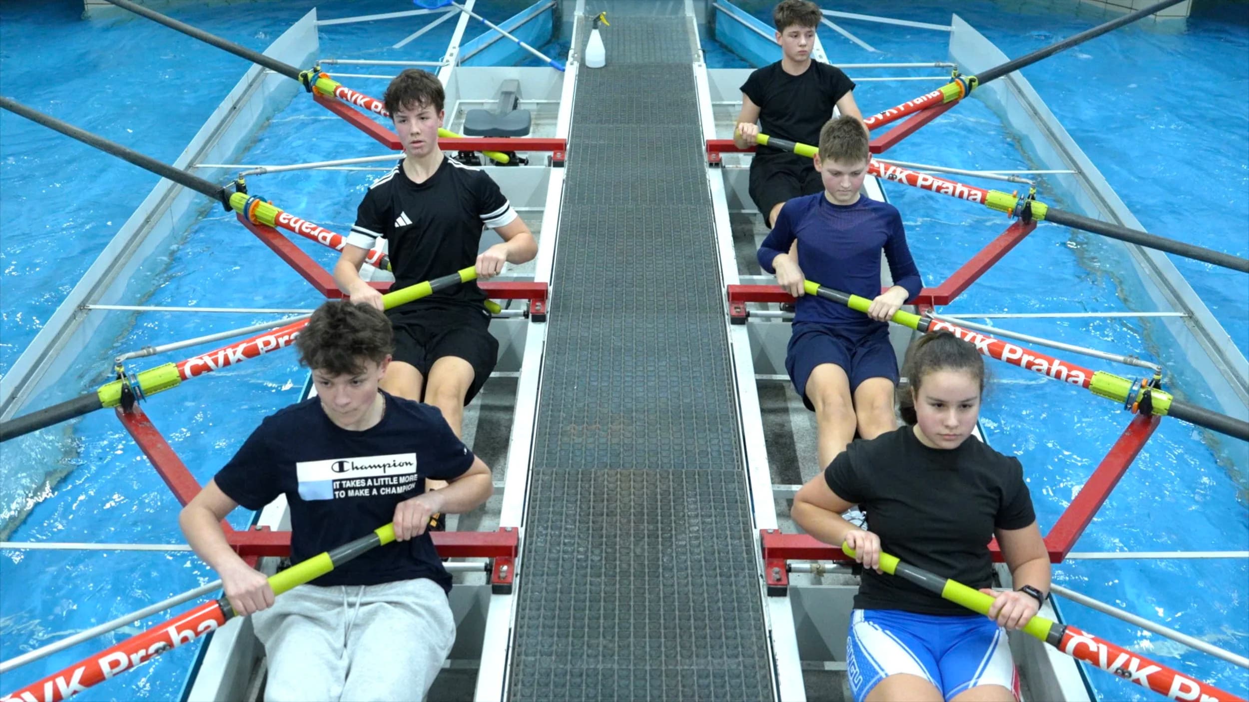 Děti při sportovní přípravě